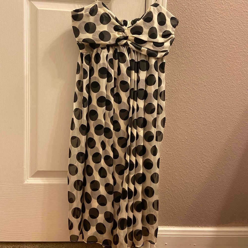 Milly silk babydoll dress